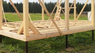 Сарай на винтовых сваях или хозблок на сваях Нижнеудинск цена от 2505 руб. / шт.
