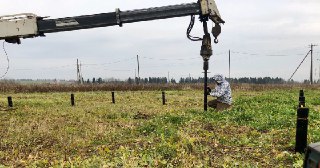 Установка винтовых свай Нижнеудинск цена от 3068 руб.