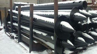 Винтовые сваи диаметром 73 мм Нижнеудинске цена от 1330 руб.